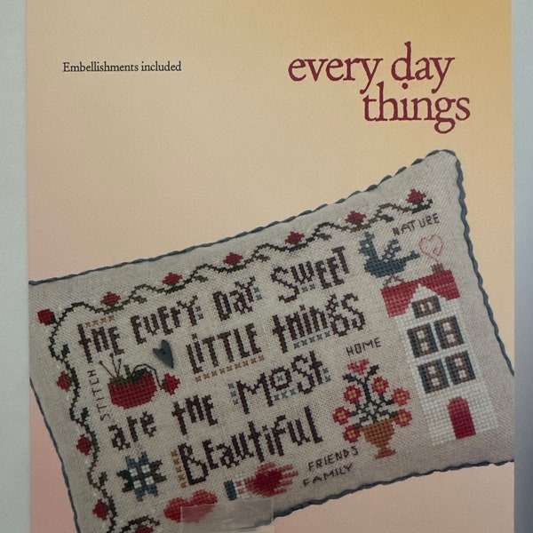 Heart In Hand - Every day Things - The Most Beautiful - Nature - Home - Friends & Family - Stitch - Nashville Needlework Market Release 2023