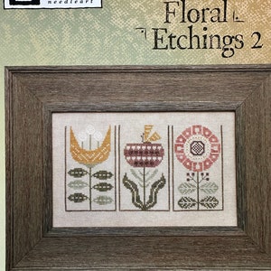Heart in Hand - Floral Etchings 2 - Needlework Market 2024