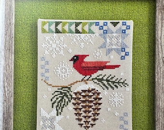 Robin Pickens Seasonal Courier: Cardinal's Winter