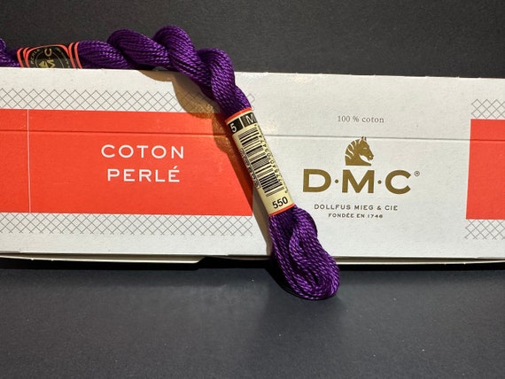 DMC Perle Cotton - SIZE 5 M - 310 - 420 - 550 - 822 - 4045