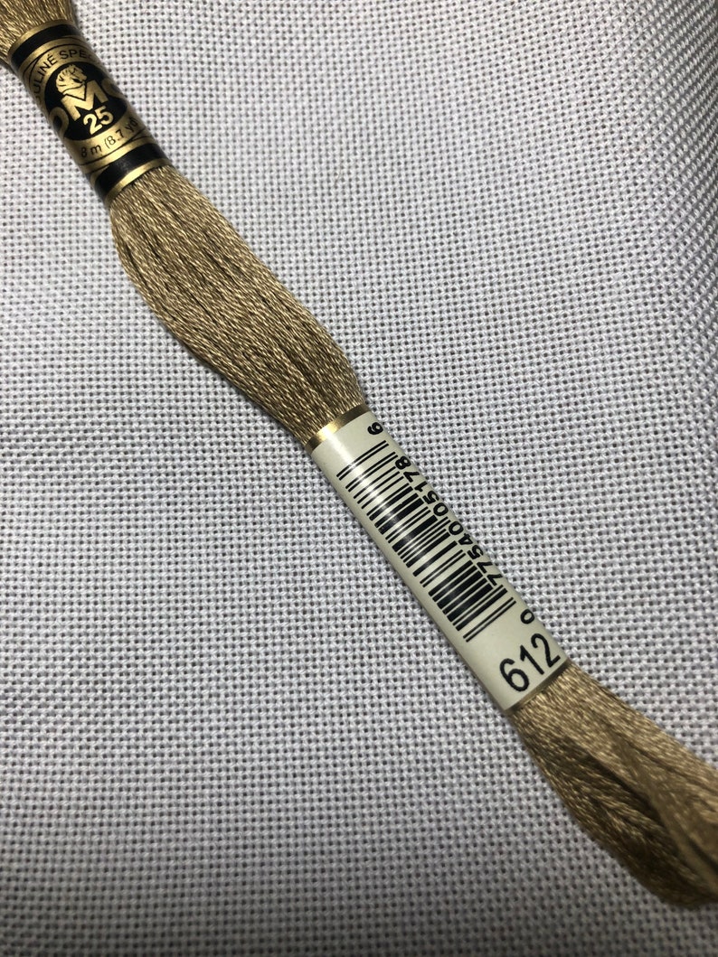 DMC Floss 604 608 610 611 612 Cross Stitch Thread Etsy