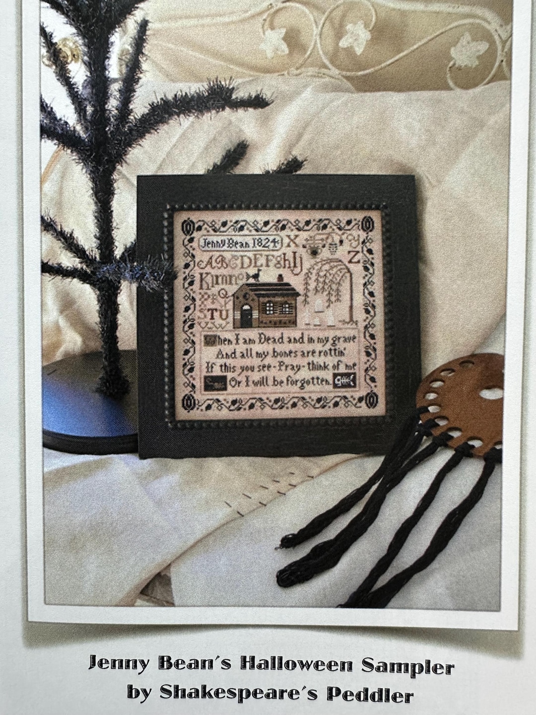 Shakespeare's Peddler Jenny Bean's Halloween Sampler - Etsy