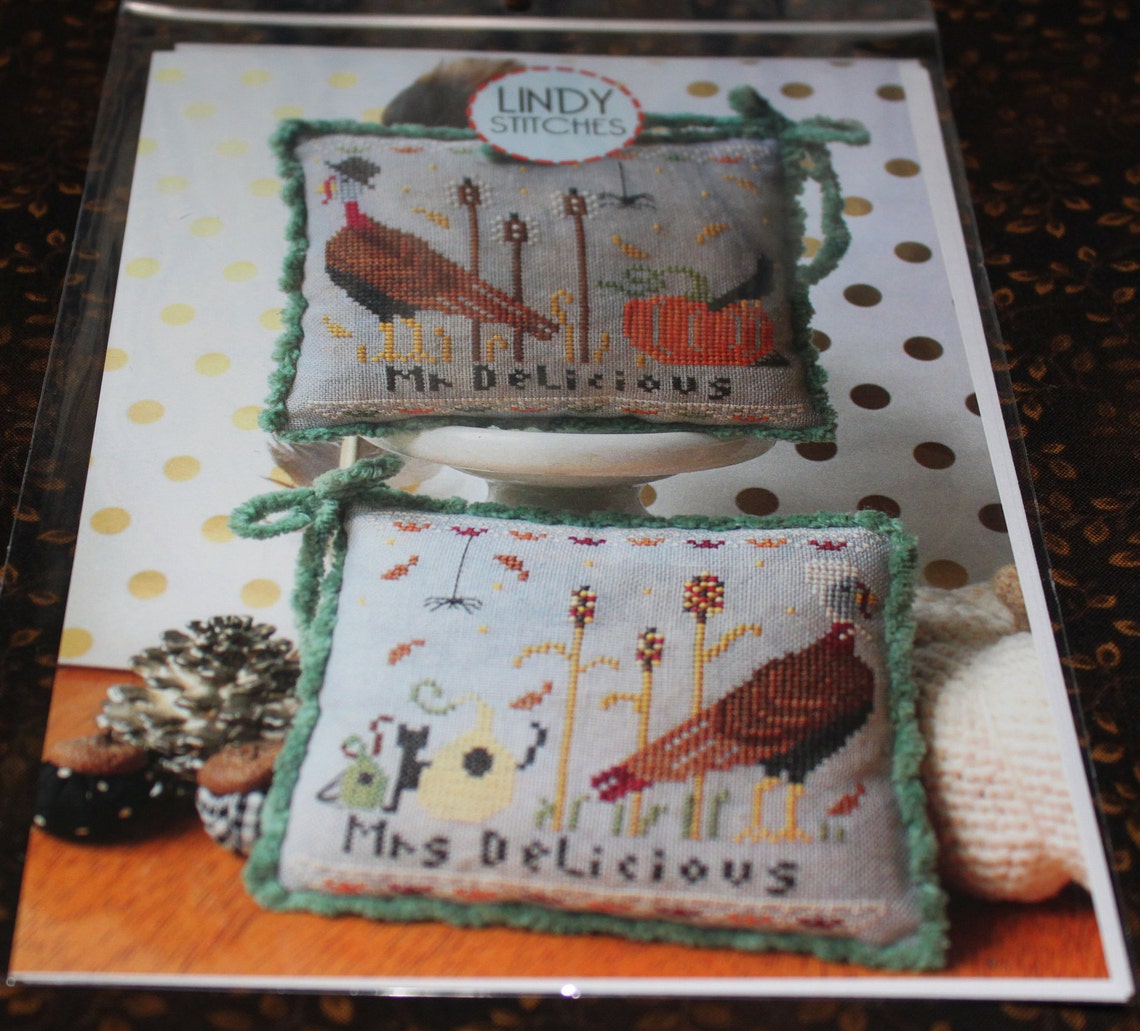 Lindy Stitches Mr. & Mrs. Delicious Etsy