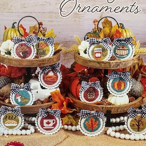 It&#39;s Sew Emma - Autumn Days Ornaments - Lori Holt - Bee in My Bonnet - 12 Designs