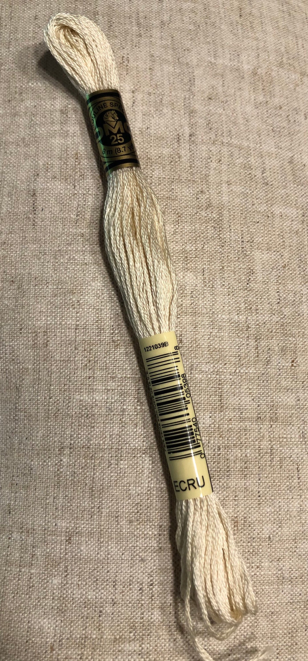 DMC Floss ECRU 316 413 437 451 470 471 500 519 Cross Stitch Thread Embroidery Thread Etsy