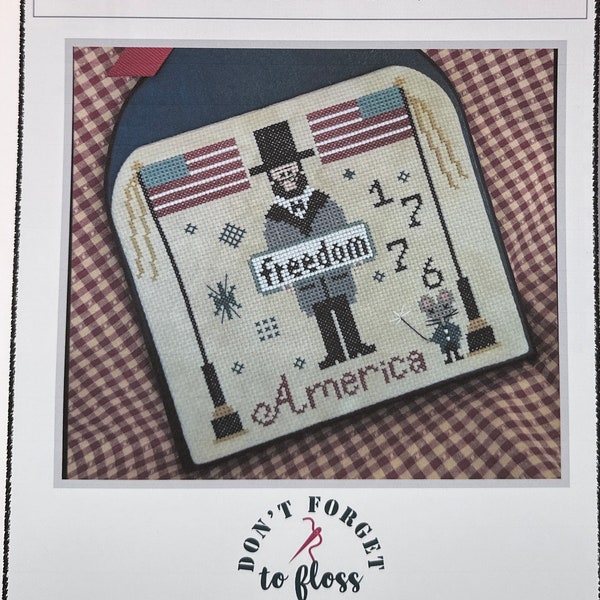 Cross Stitch Abe Lincoln Etsy