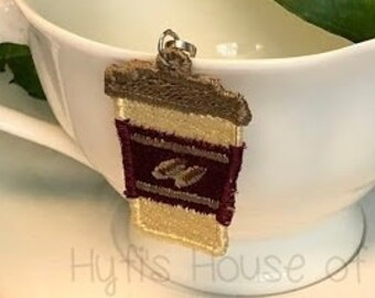 Coffee Cup Charm, Gifts for Coffee Lovers, Teacher Gifts, Fun Charms for Coffee Drinkers