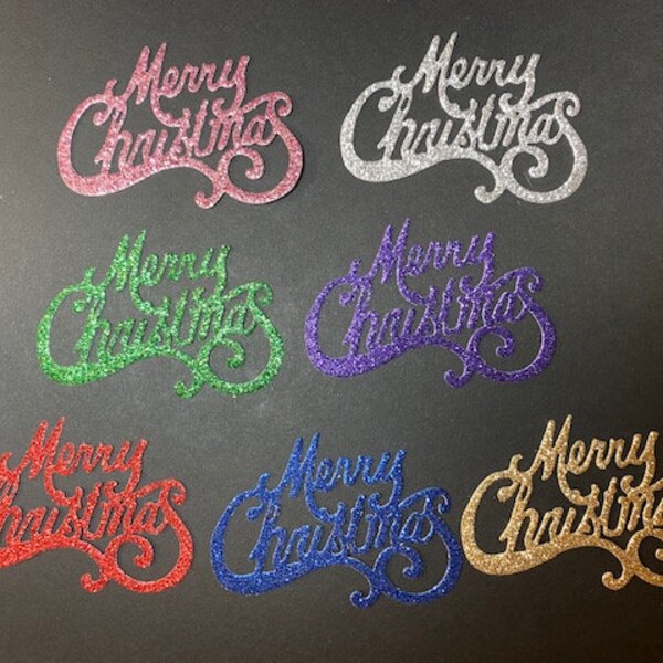 Christmas Die Cuts Etsy