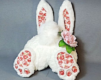 Bunny Butt Set, Easter Decoration, Wreath  Attachment, Spring rabbit