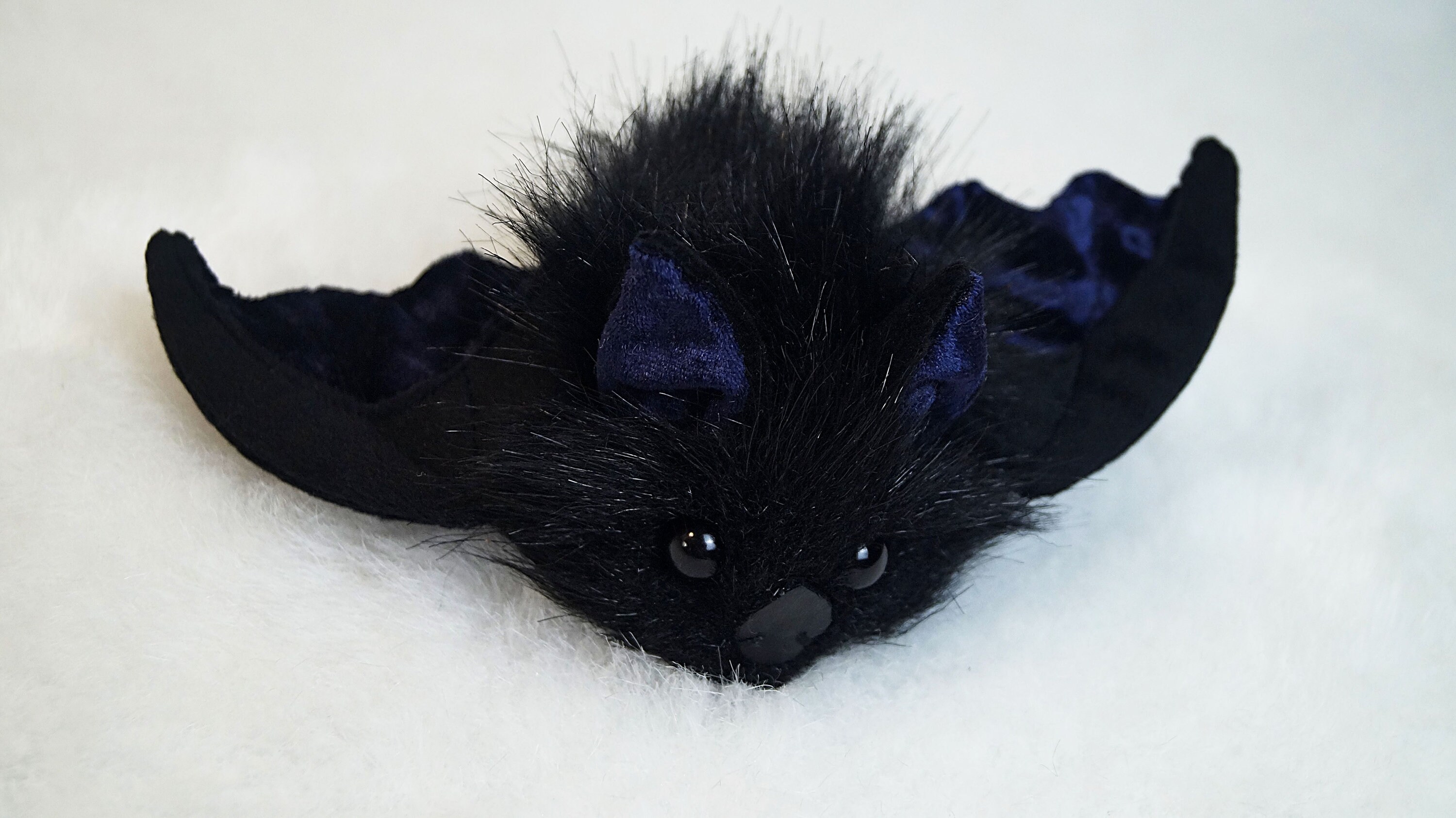 Bat plush Stuffed bat Cute plush Black bat Soft bat toy Bat Etsy