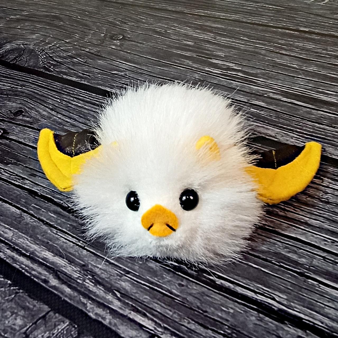 コウモリのぬいぐるみ、ホンジュラスの白いコウモリ、ぬいぐるみの