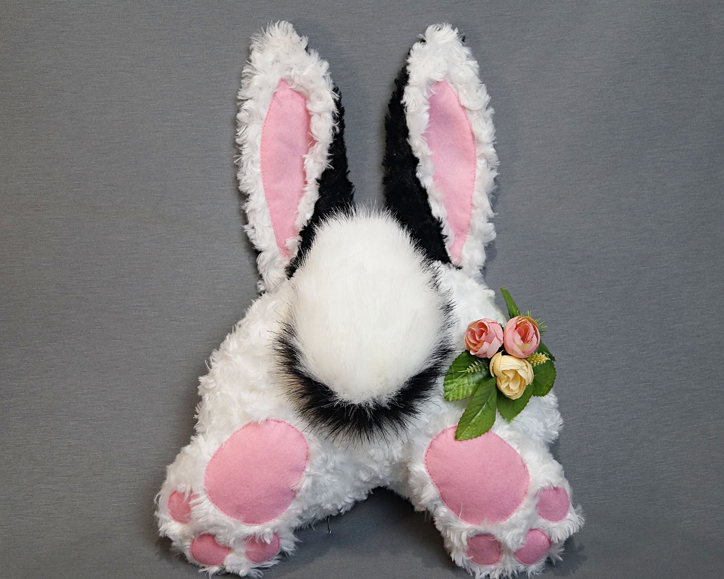 Easter Decoration Bunny Butt and Ears Wreath Attachment - Etsy