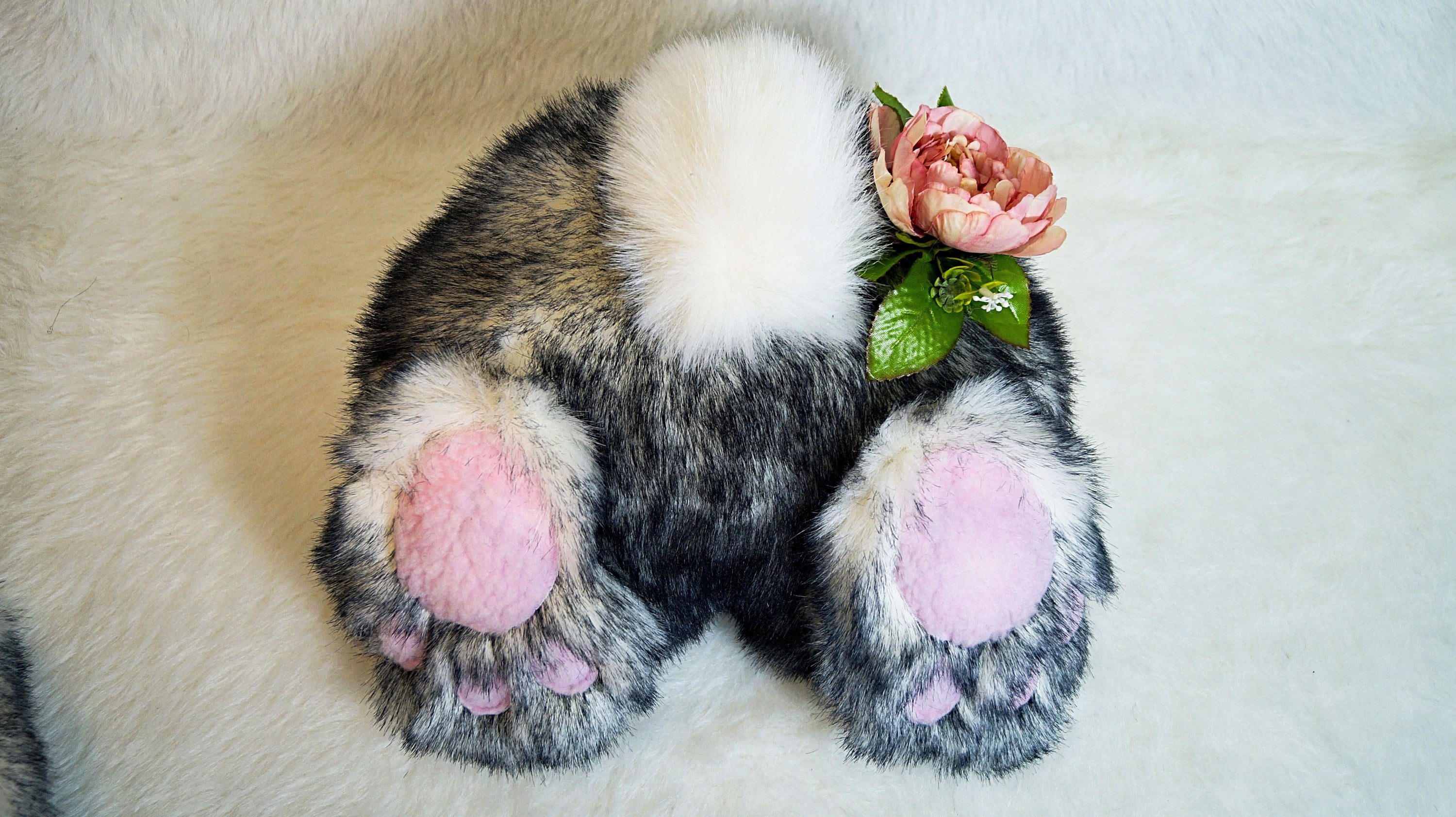 Easter Bunny Butt and Ears for Wreath Wreath Attachment - Etsy