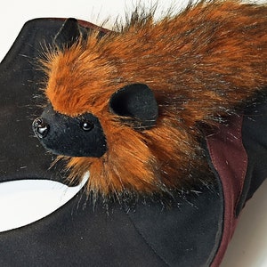 Bat plush, Realistic bat, Big Brown bat, Bat stuffed animal