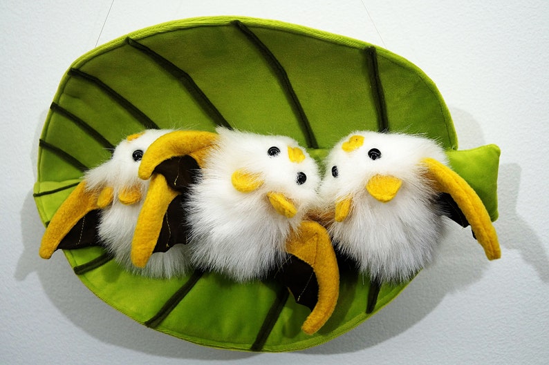 honduran white bat plush