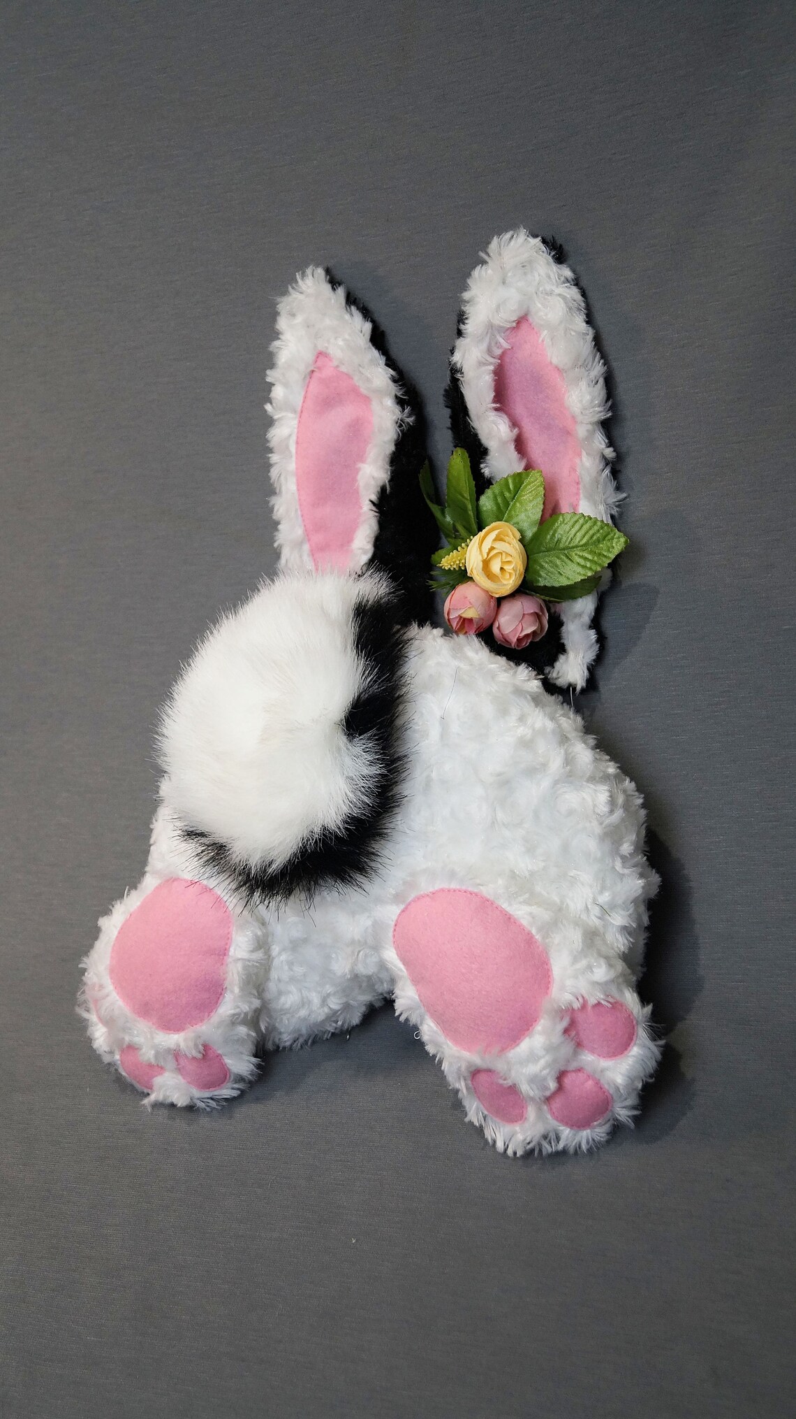 Easter Decoration Bunny Butt and Ears Wreath Attachment - Etsy