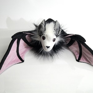 Custom plush toys, Bat plush Vladja, Toy commission, Custom Plushies from the drawing, Original gift