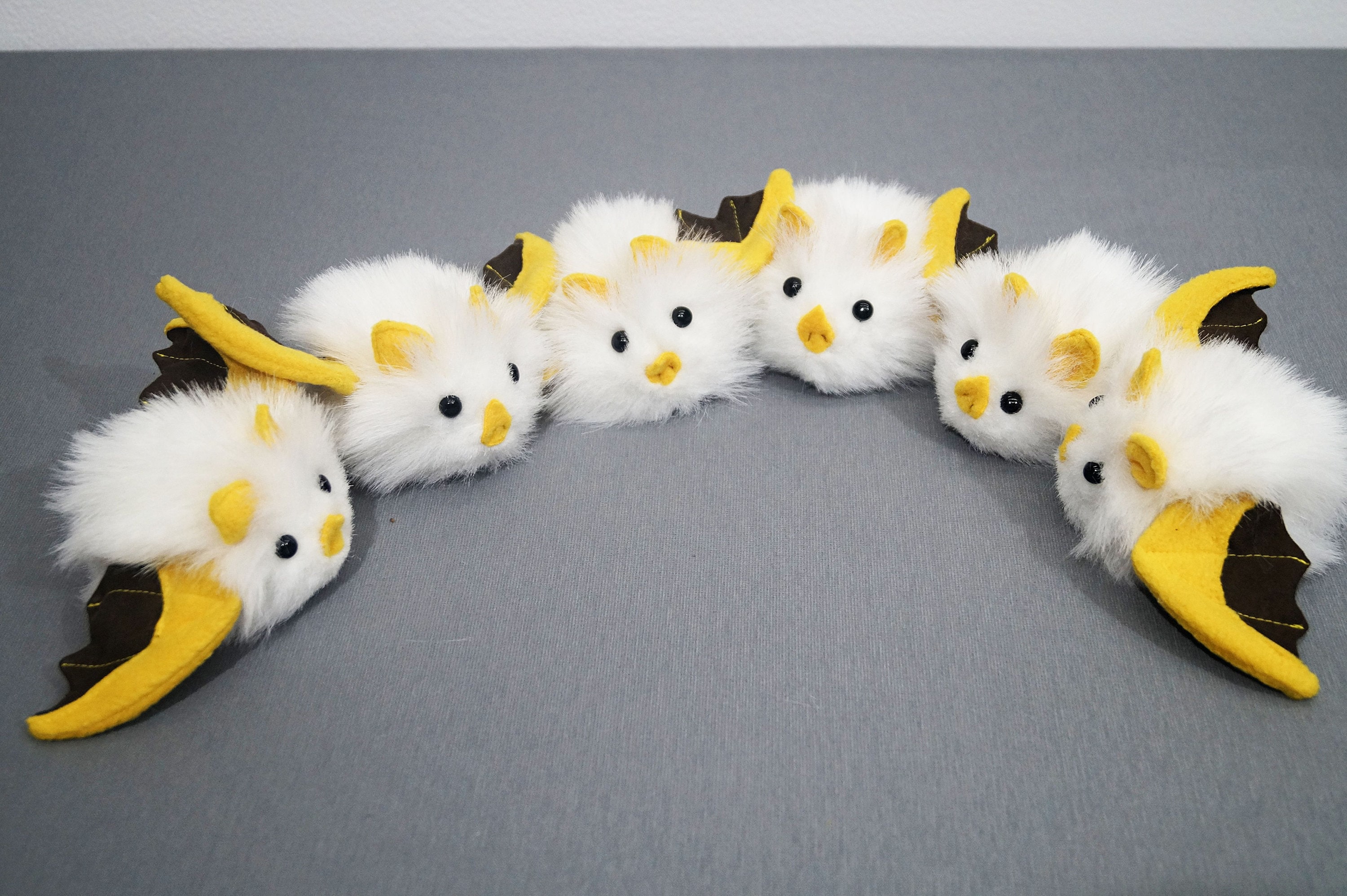 Bat Plush Honduran White Bat Stuffed Bat Cute Plush Fur Etsy Canada