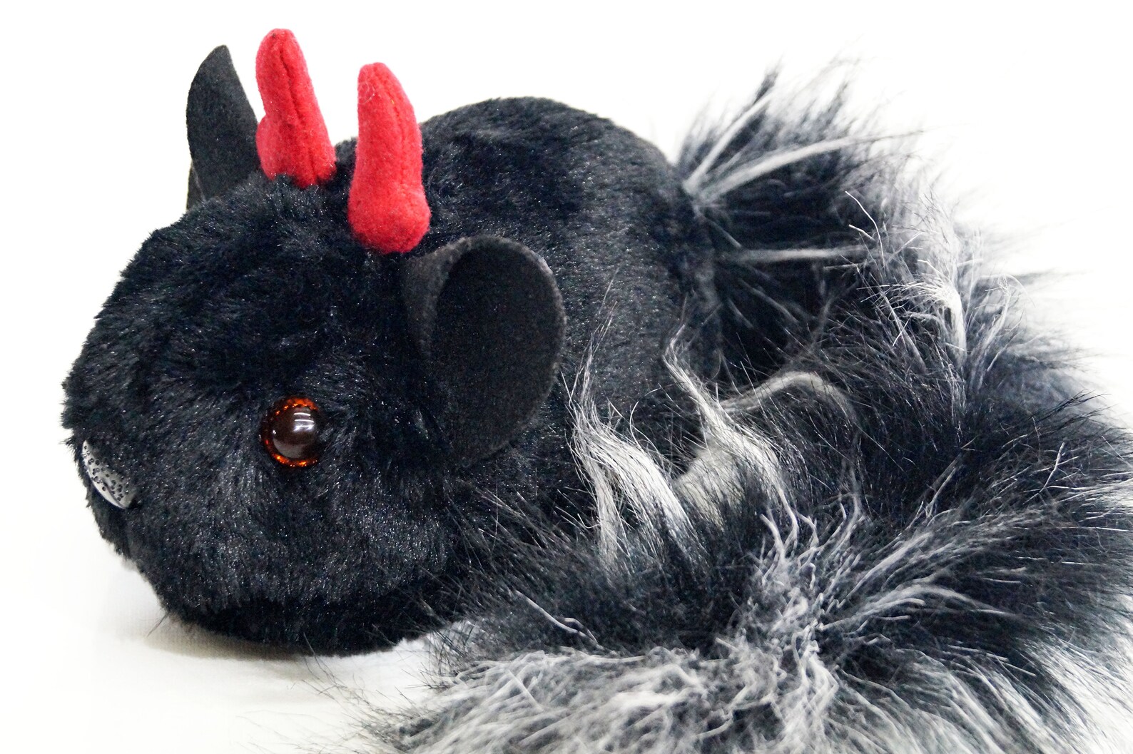 Fantasy plush Stuffed chinchilla Plush toy Cute animal plush Etsy