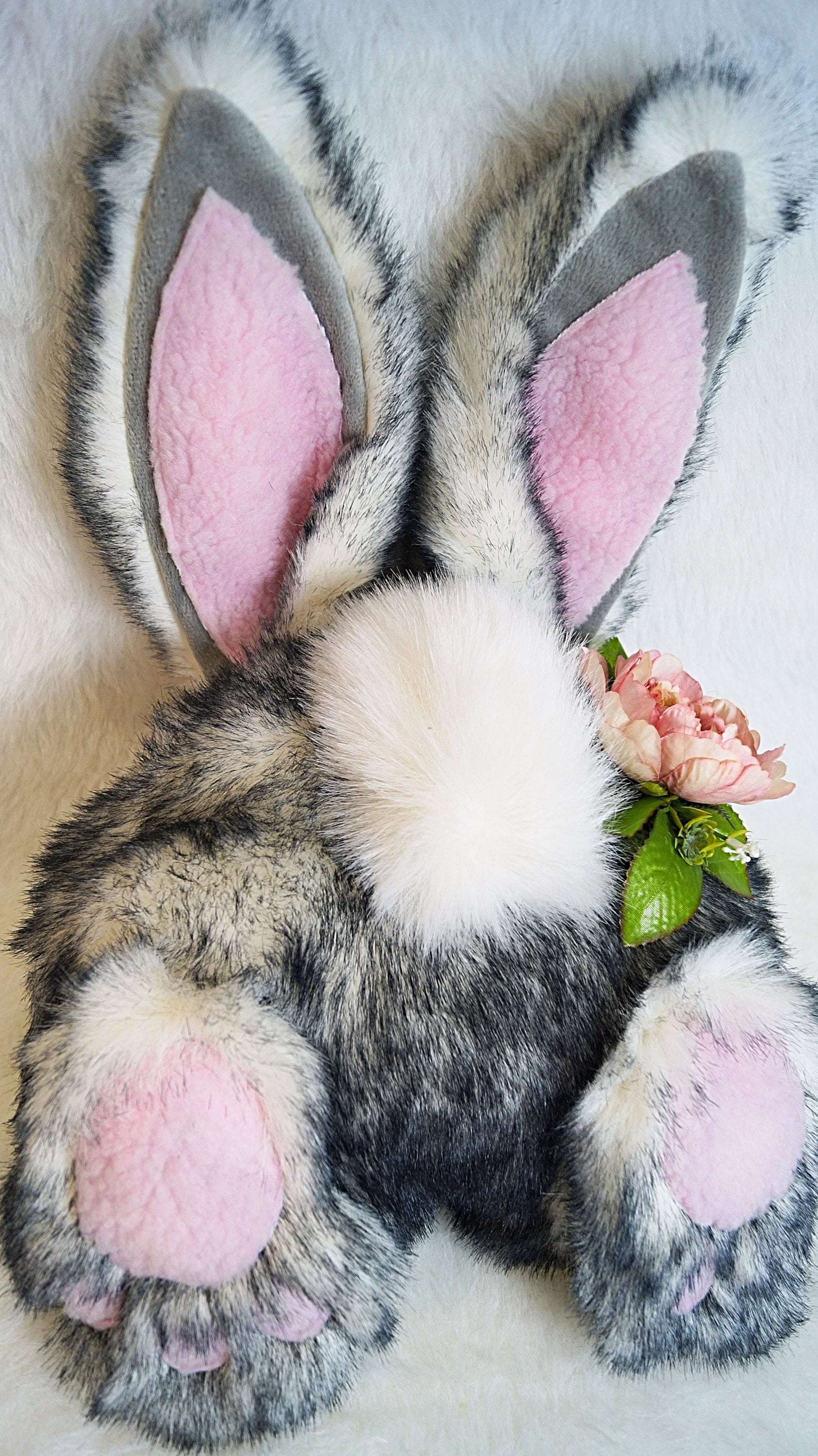 Easter Bunny Butt and Ears for Wreath Wreath Attachment - Etsy