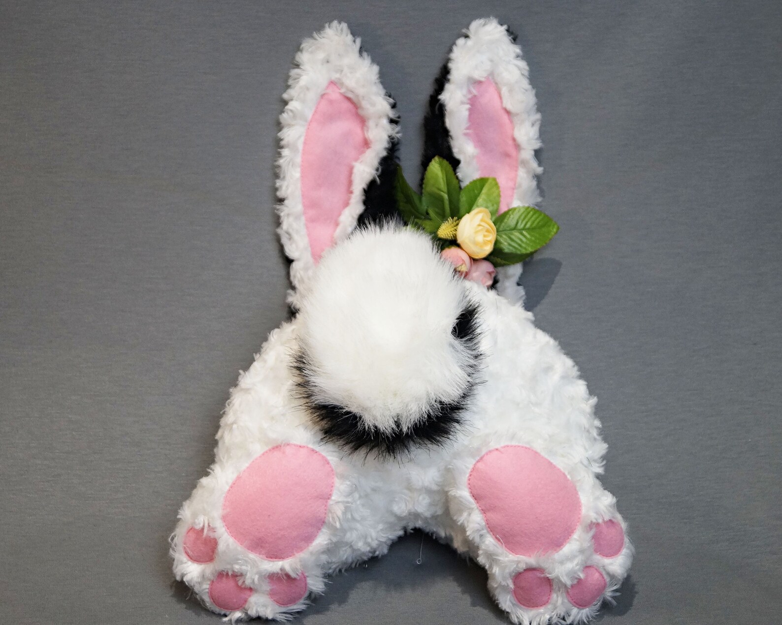 Easter Decoration Bunny Butt and Ears Wreath Attachment - Etsy