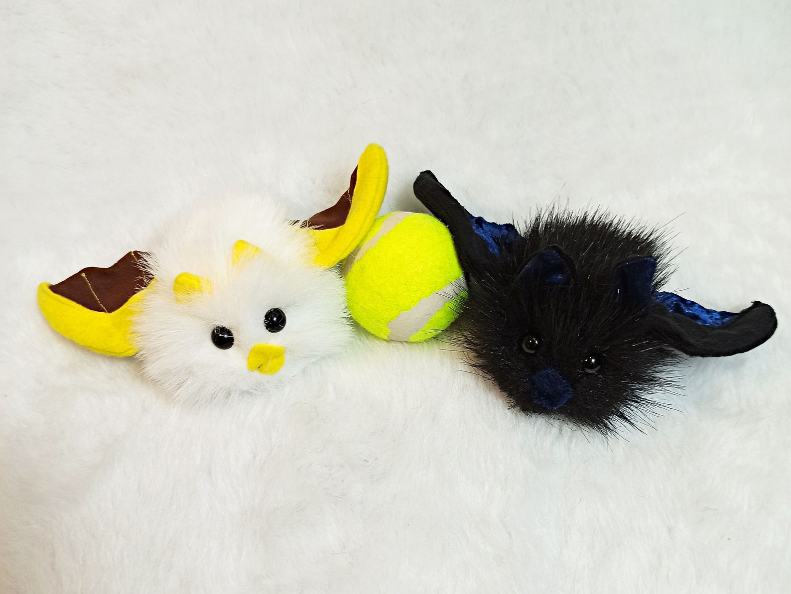 Bat plush Black bat Fur toys Stuffed animal Bat Plushie Bat Etsy
