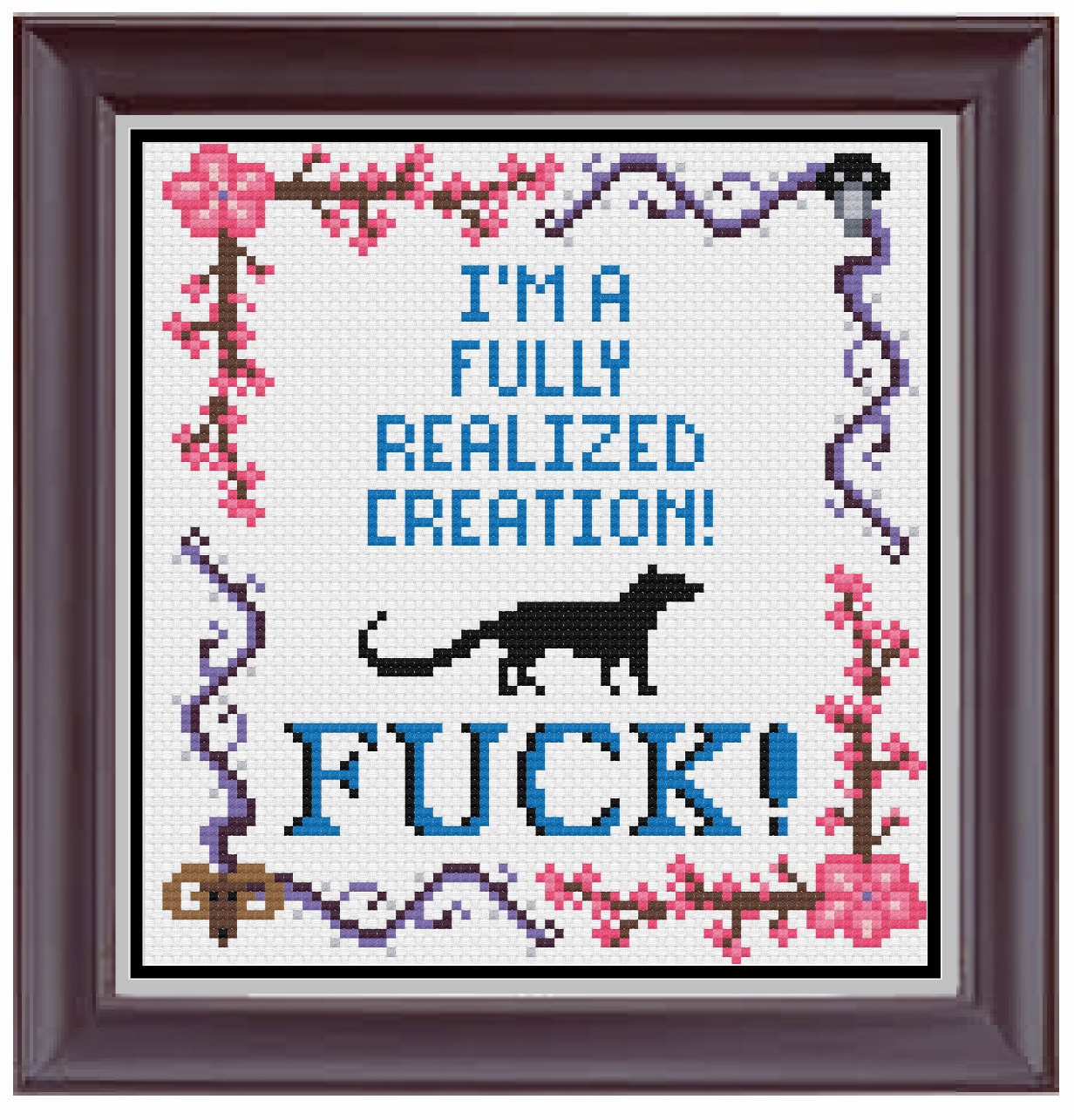 Adventure Zone McElroy Petals to the Metal Taako Quote Pattern Cross Stitch - Instant Download