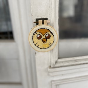 The Owl House Hooty Owl Cross Stitch Pattern - PDF Instant Download
