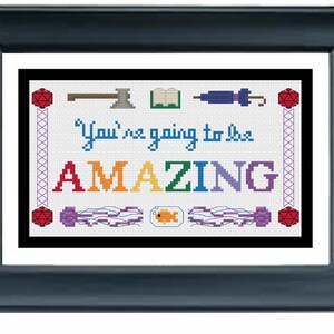 Adventure Zone McElroy Istus Quote Cross Stitch Pattern - Instant Download