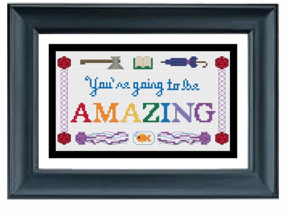 The Adventure Zone Quotes Adventure Zone Mcelroy Istus Quote Cross Stitch Pattern | Etsy Uk