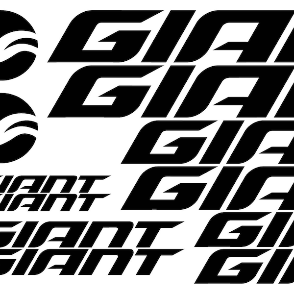 12 Piece Decal Set Giant Bike Frame Decal Set – Custom Colors For Reign, Trance, Glory, Anthem Models | USA Seller, UV Resistant Vinyl Giant Trance - Foto 9