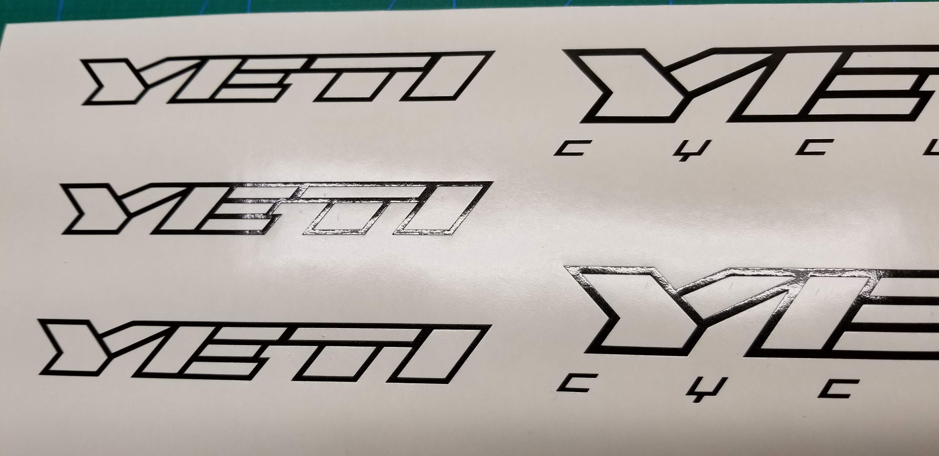 Yeti sale bike decals