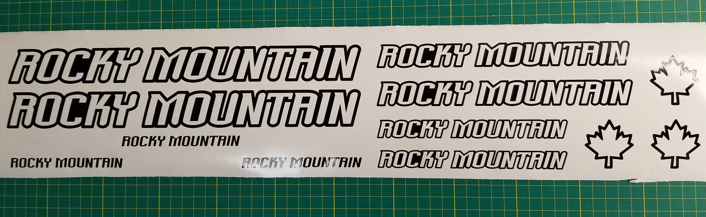 rocky mountain decals - T E A M C O W