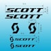 Custom Made Scott Style Bike Frame Decals Stickers. Made From High ...