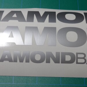 diamondback bike frame decals