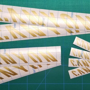 canyon bike frame decals