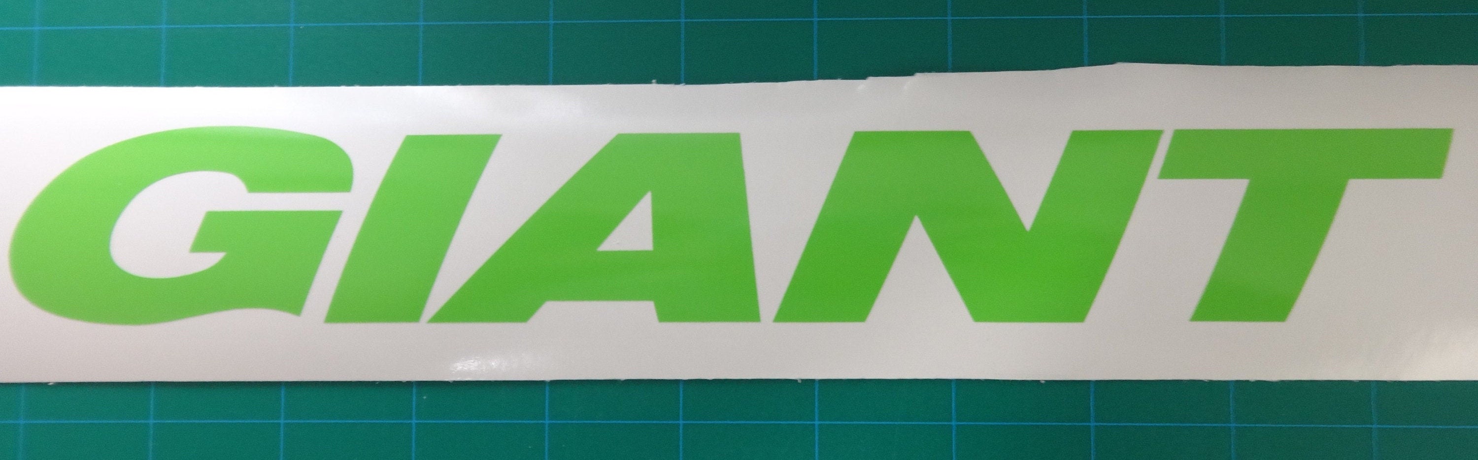 Custom Made Giant Style Bike Frame Decals Stickers. Made From Etsy