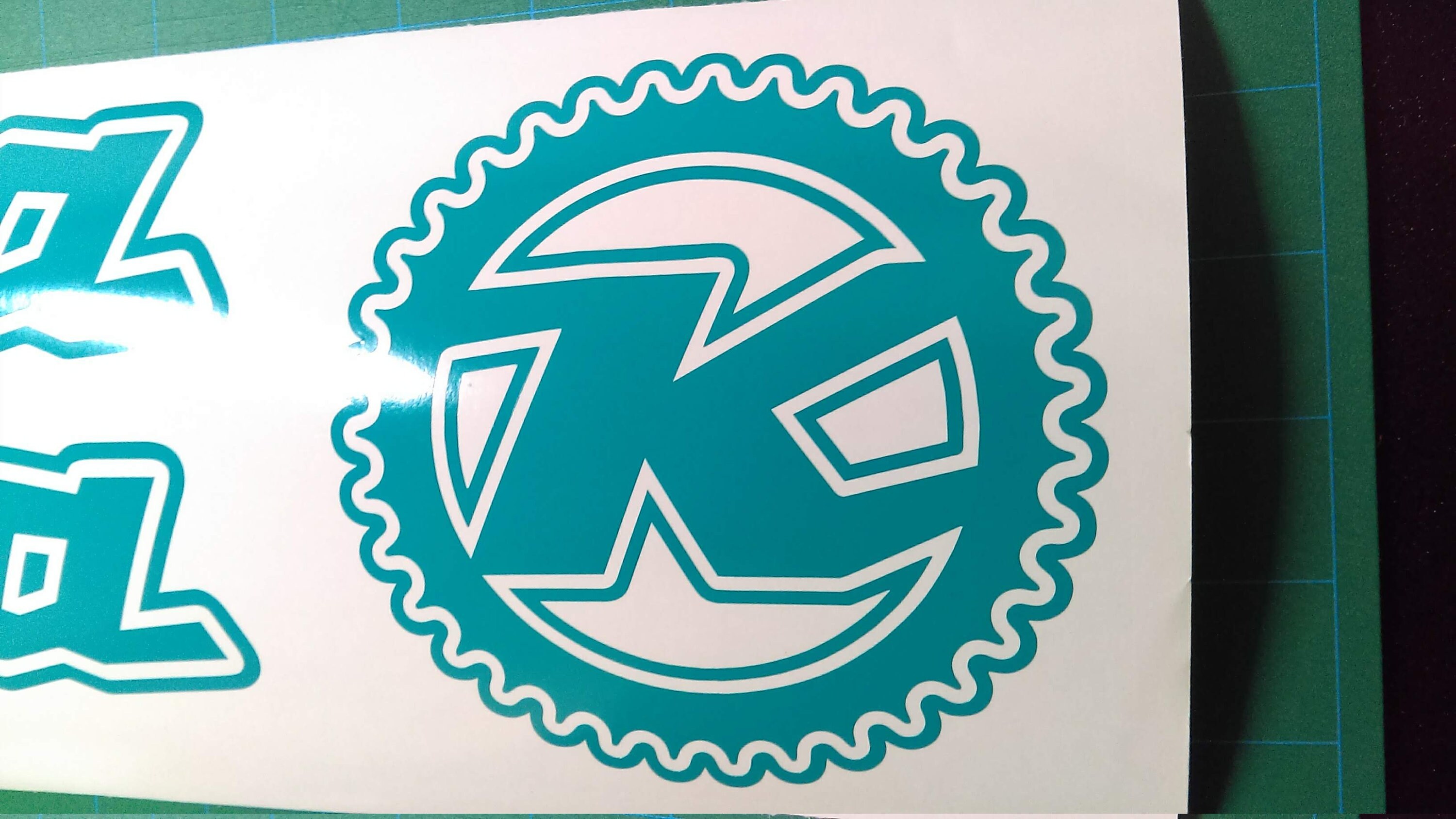 Custom Made Kona Style Bike Frame Decals Stickers. Made From Etsy