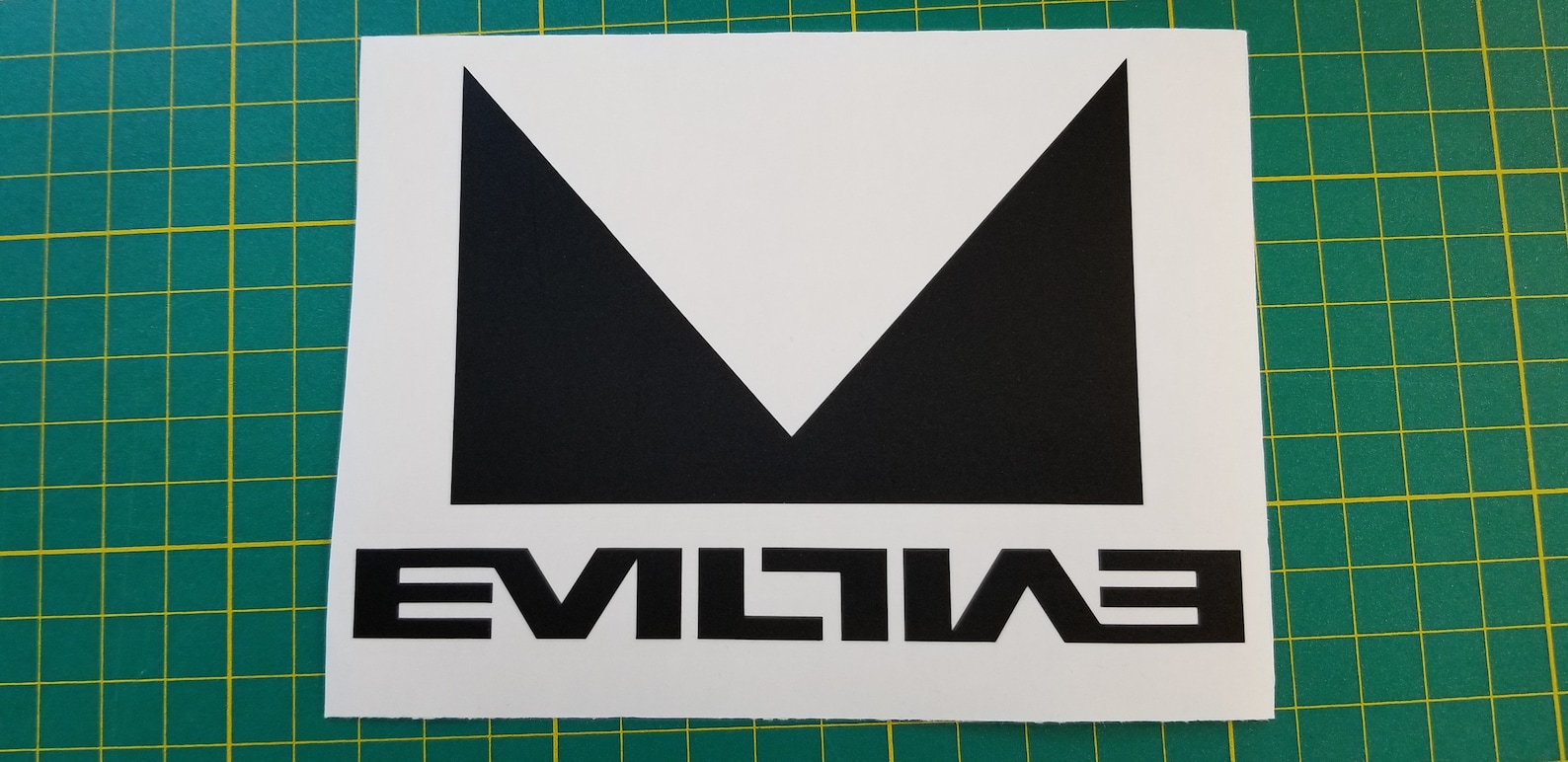 Evil Bikes Logo Window Decal. Lots of Colors to Choose From Etsy