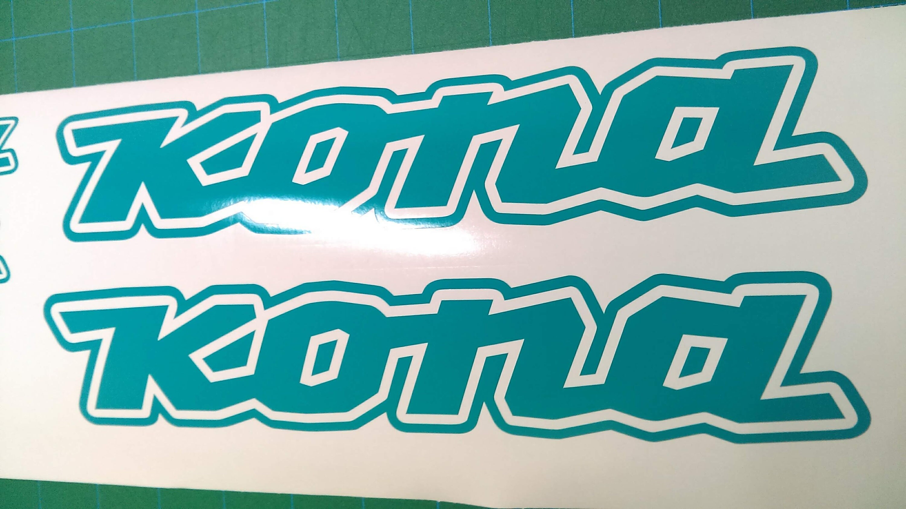 Custom Made Kona Style Bike Frame Decals Stickers. Made From Etsy