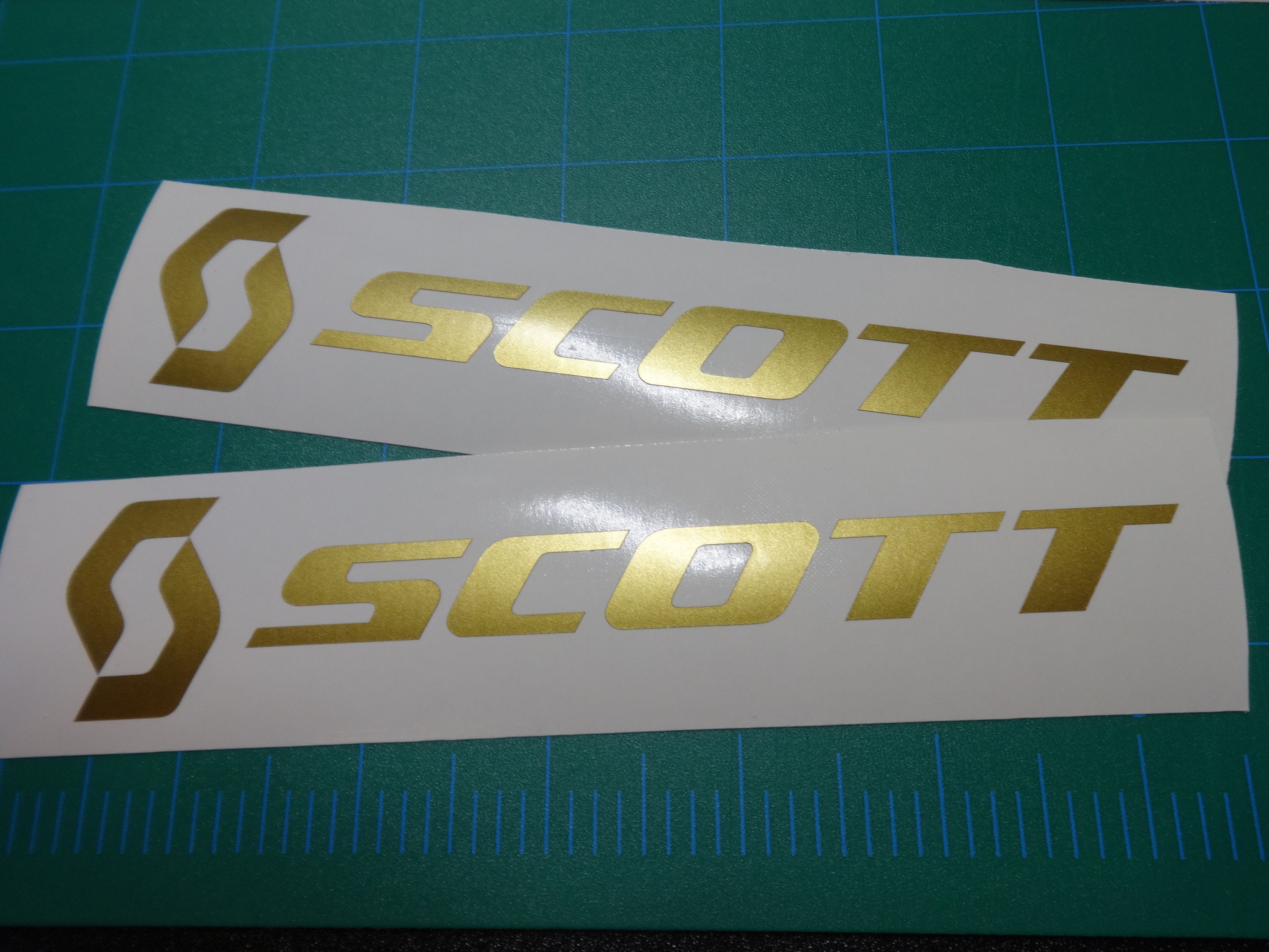 scott bike frame decals