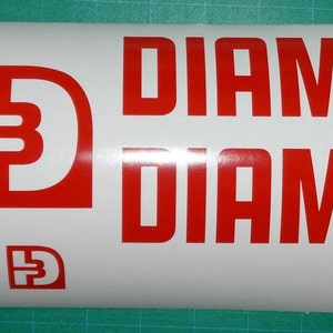 diamondback bike frame decals