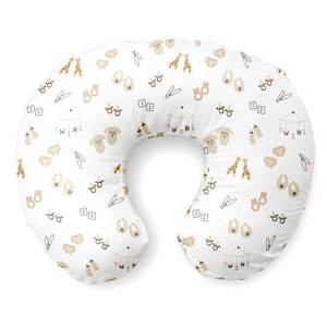 Twins Nursing Propping Pillow Cover, Twin Things, Breastfeeding Pillow Cover for Twins, Twins Baby Gifts, Feeding Pillow Cover for Twins