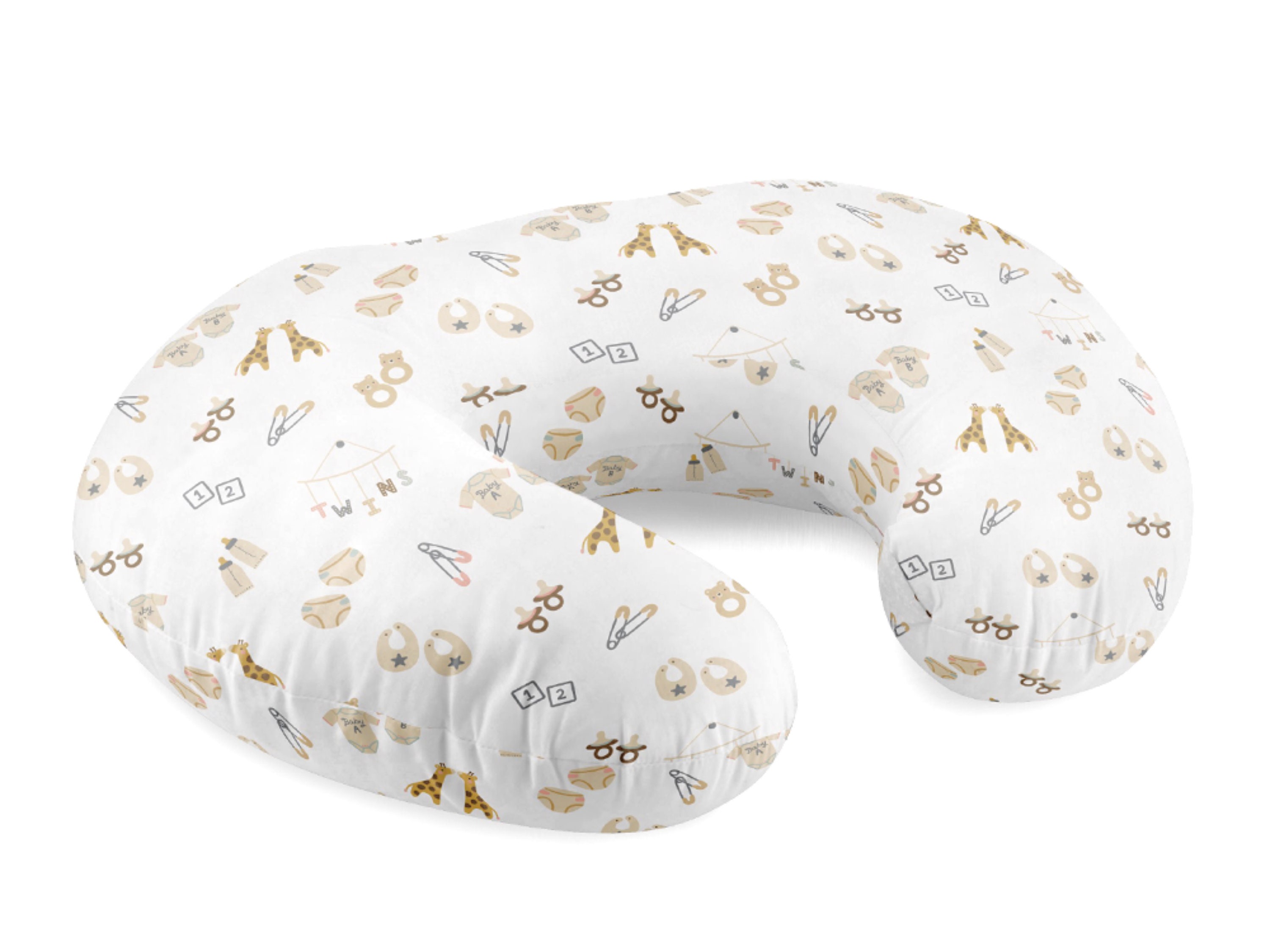 Twoborn™ Twins Nursing & Propping Pillow Cover Twin Things Etsy