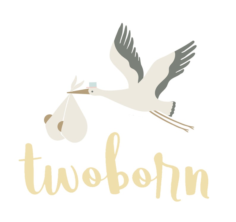 Twoborn™ Twins Muslin Swaddle Blankets Double Blessings, Twin Swaddle