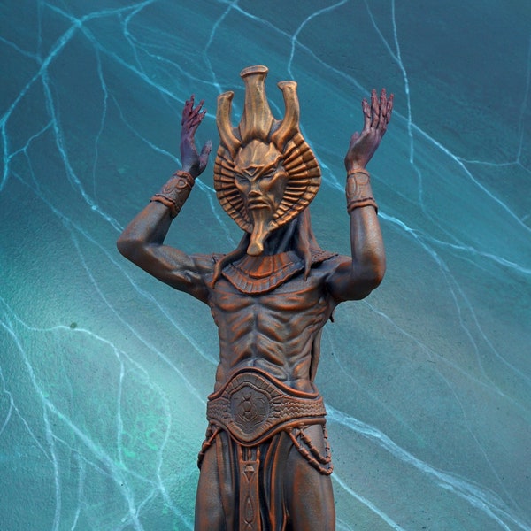 Figurine de Dagoth-Ur. Prêt à être expédié. Un bon cadeau pour un fan de Morrowind.