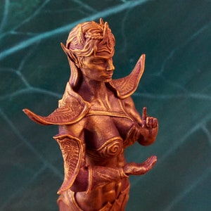 Almalexia Statue: Morrowind Fan Art, Vivec City Figurine (8.5 inch)