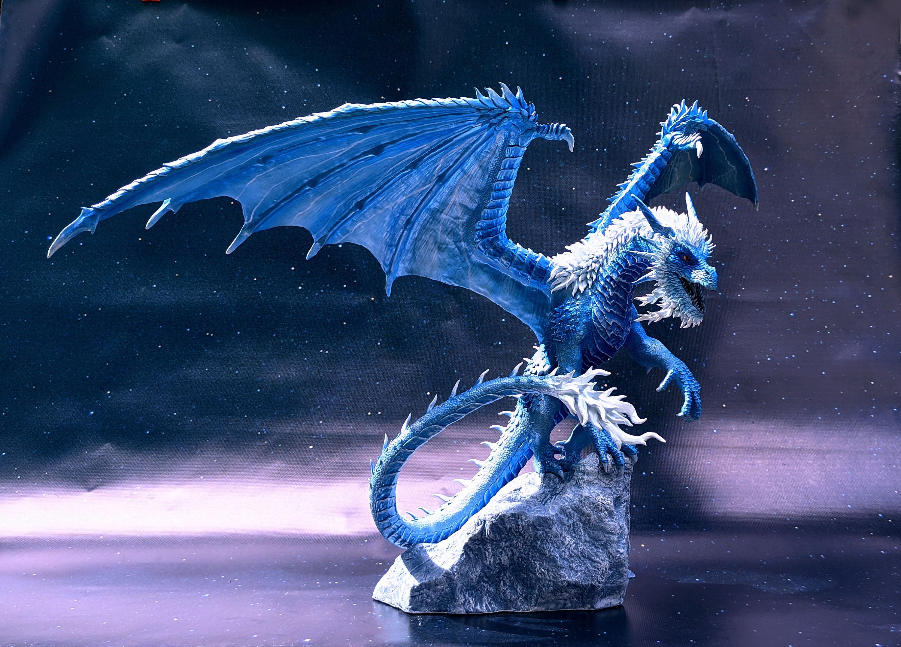 Figurine of the Dragon Avizandum Under the Order. Large Handmade