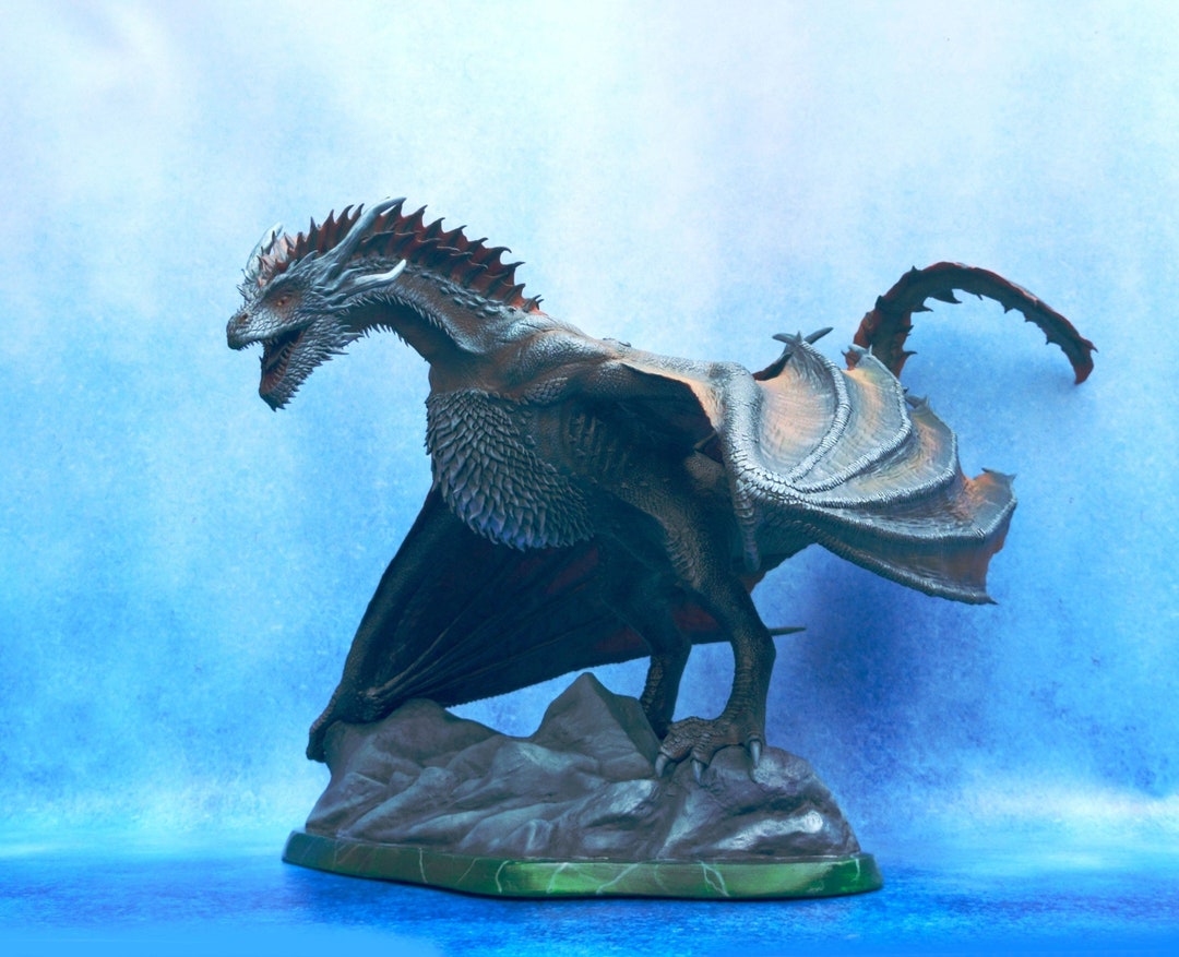 Sculpture of the Dragon Drogon Handmade Dragon Figurine to - Etsy