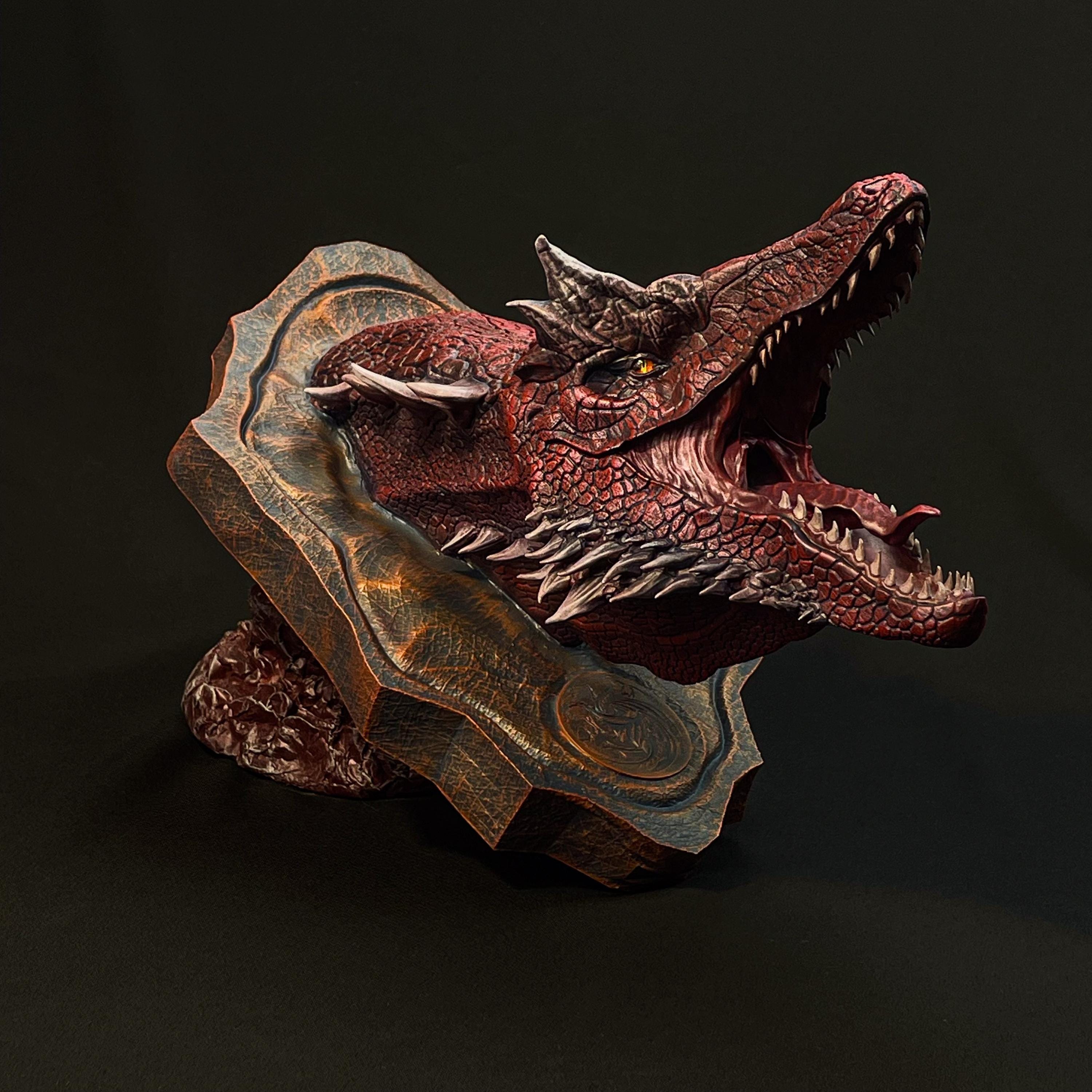 ドラゴンカラクセスの壁頭 - Etsy 日本